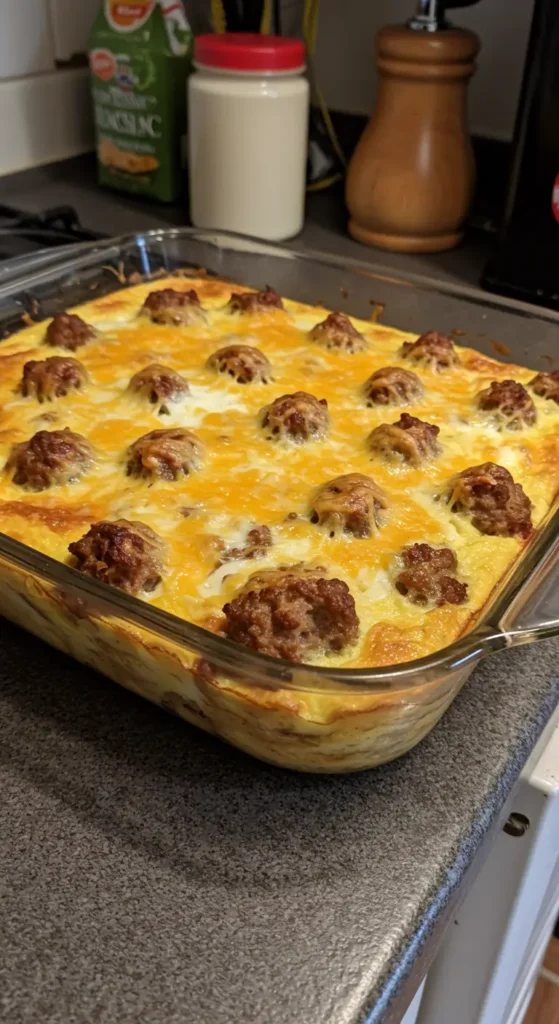 Easy Sausage and Egg Casserole