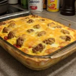 Easy Sausage and Egg Casserole