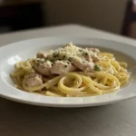 Creamy Chicken Pasta Recipe with Parmesan and Garlic