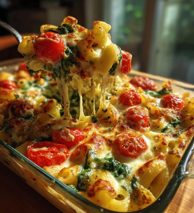 4‑Ingredient Boursin Pasta (cheese‑baked pasta, no meat)