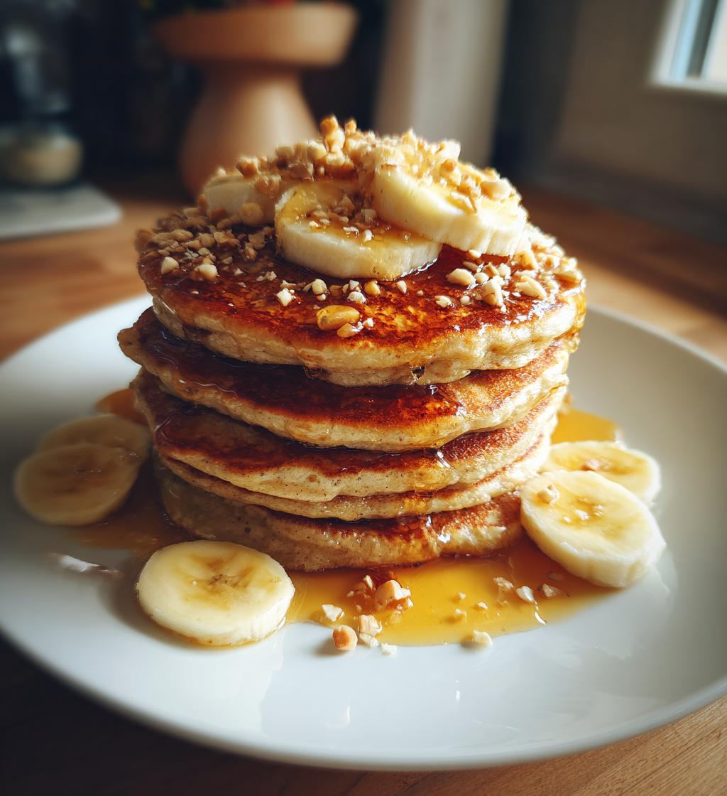 Banana Flour Pancakes - detail 1