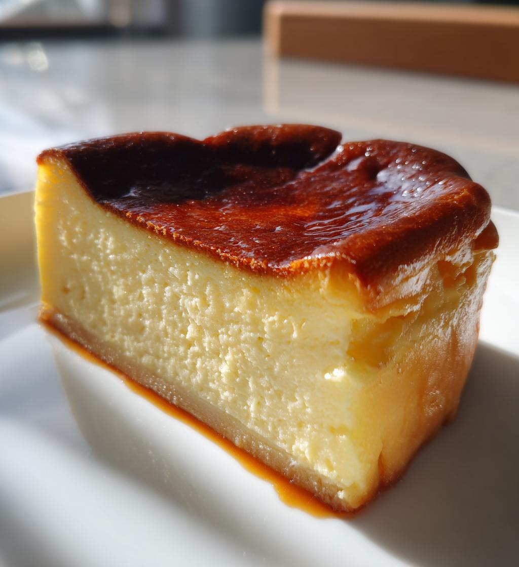 Basque‑Style Cheesecake - detail 1