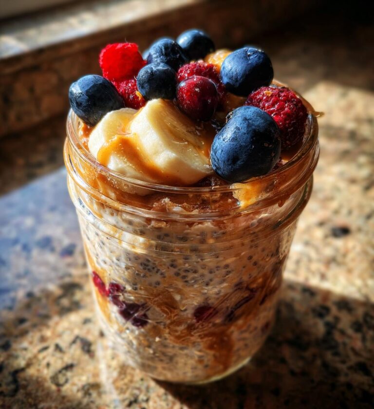 Biscoff Overnight Oats