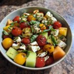 Caprese‑Style Melon Salad