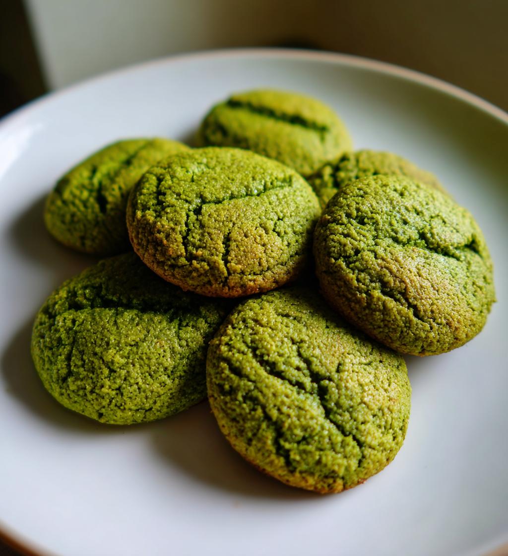 Chewy Matcha Cookies​ - detail 1