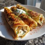 Chicken Crepes Shawarma​