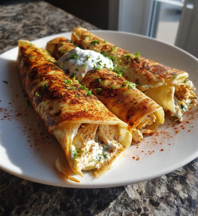 Chicken Crepes Shawarma​
