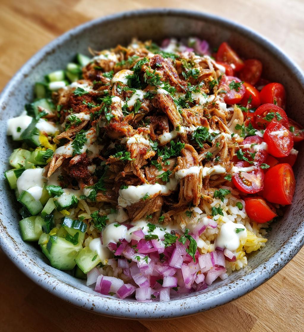 Chicken Shawarma Bowls - detail 1