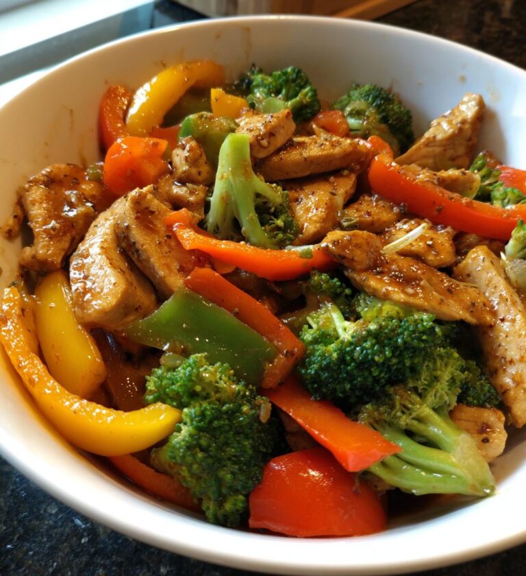 Chicken & Veggie Stir‑Fry
