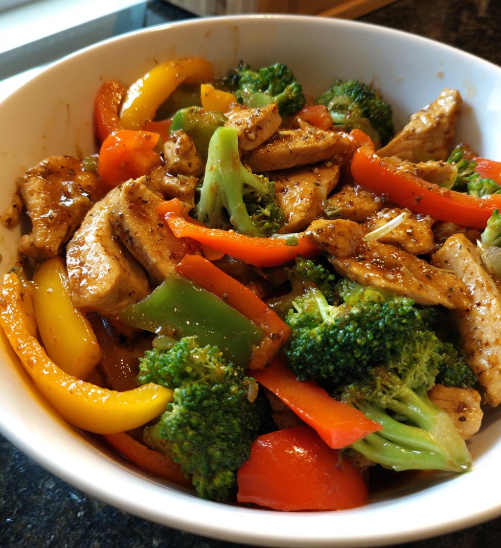 Chicken & Veggie Stir‑Fry