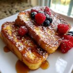Choc French Toast Breakfast