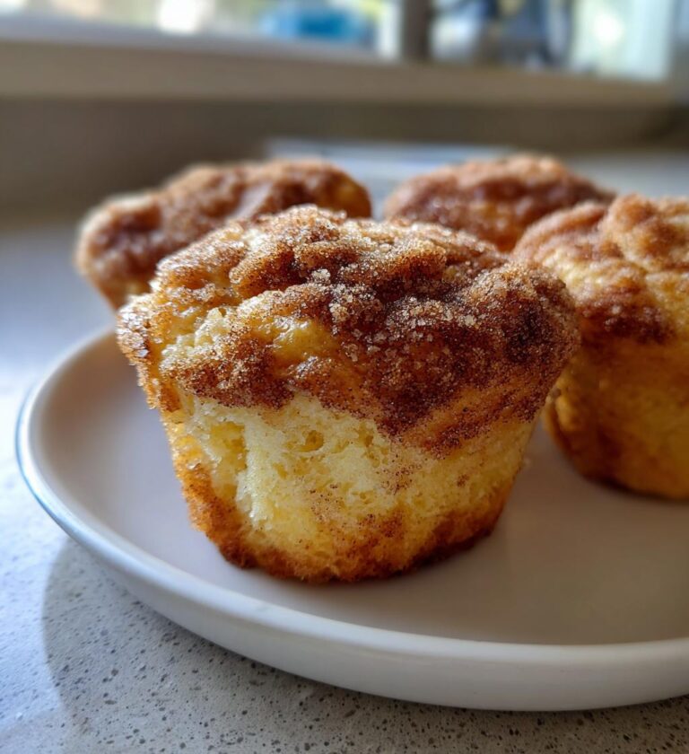 Cinnamon Sugar French Toast Muffins