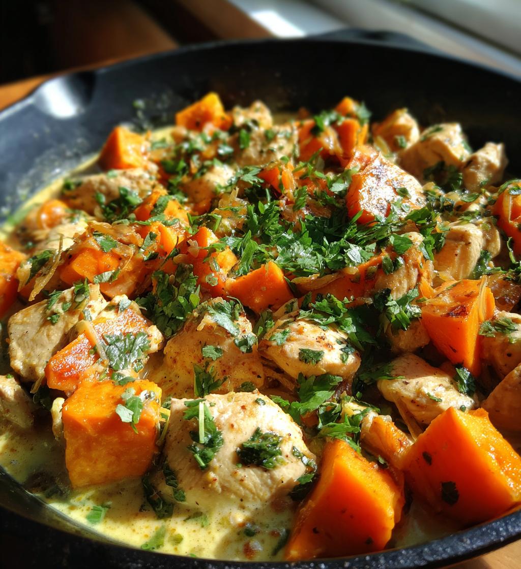 Coconut Chicken and Sweet Potato Skillet - detail 1