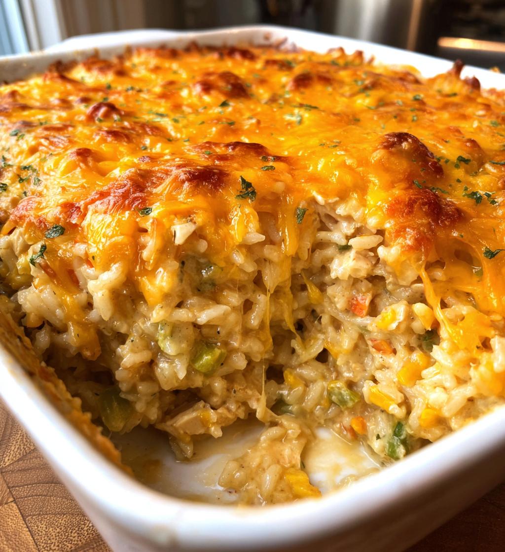 Company’s Coming Casserole (creamy baked chicken‑rice‑veg style dish) - detail 1
