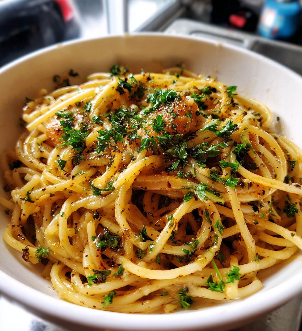 Creamy Garlic Butter Noodles