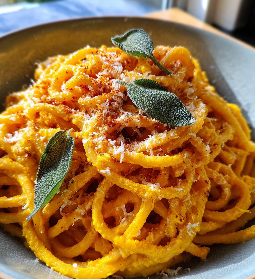 Creamy Pumpkin Pasta