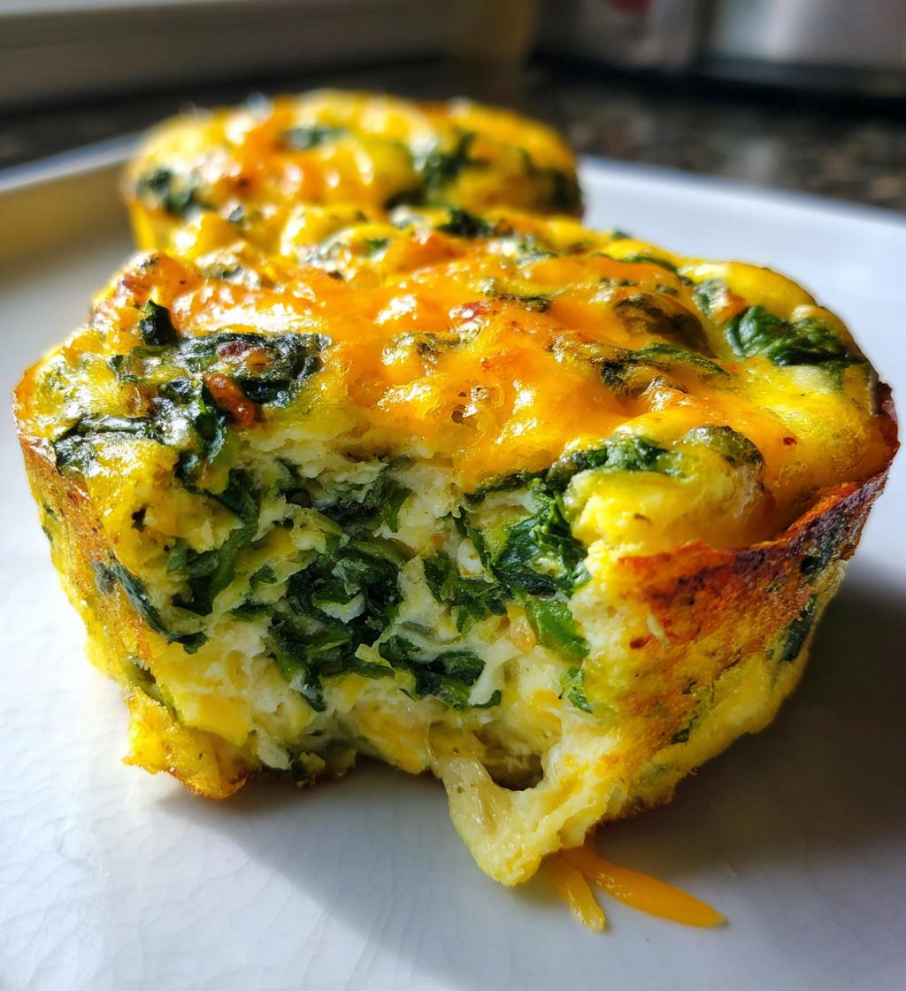 Egg Spinach Breakfast Cups - detail 1