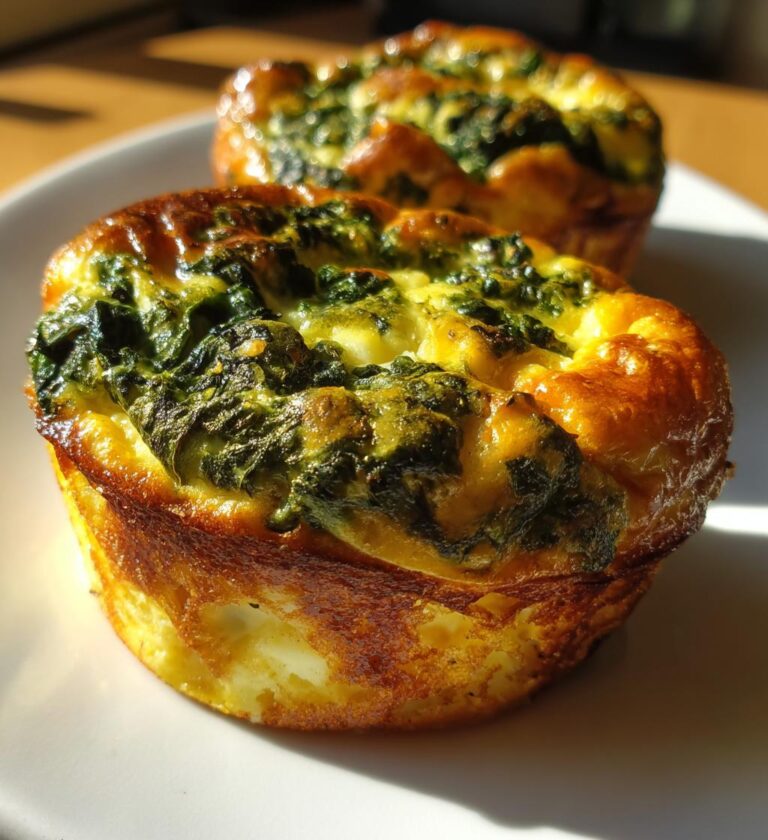 Egg Spinach Breakfast Cups