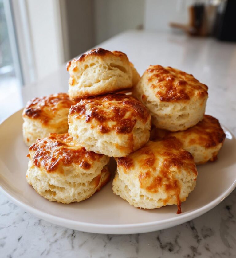 Fluffy Cheese Scones