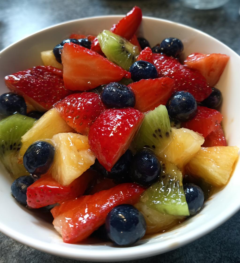 Fruit Salad Honey Lime Dressing - detail 1