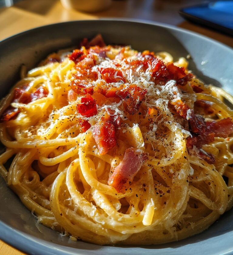 Halal Carbonara Pasta​