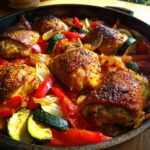 Harissa Chicken Traybake
