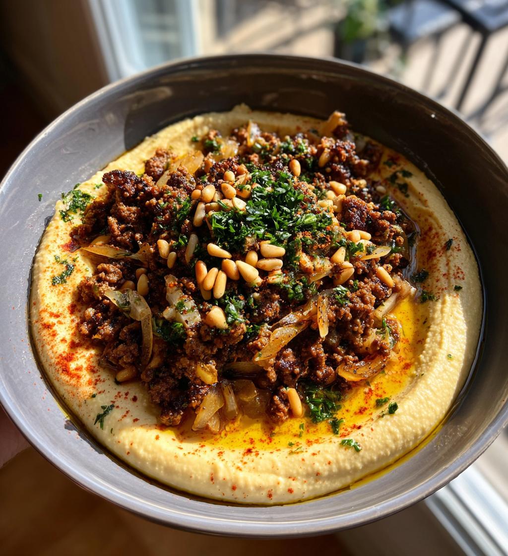 Hummus bil Lahme - detail 1