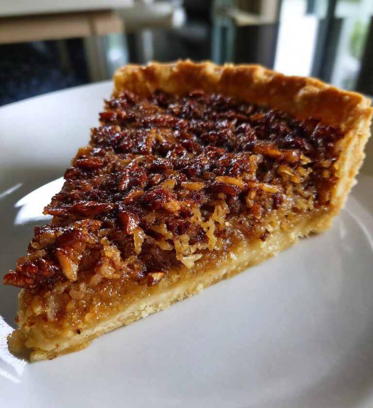 Kentucky Sawdust Pie (coconut‑pecan pie bar style)