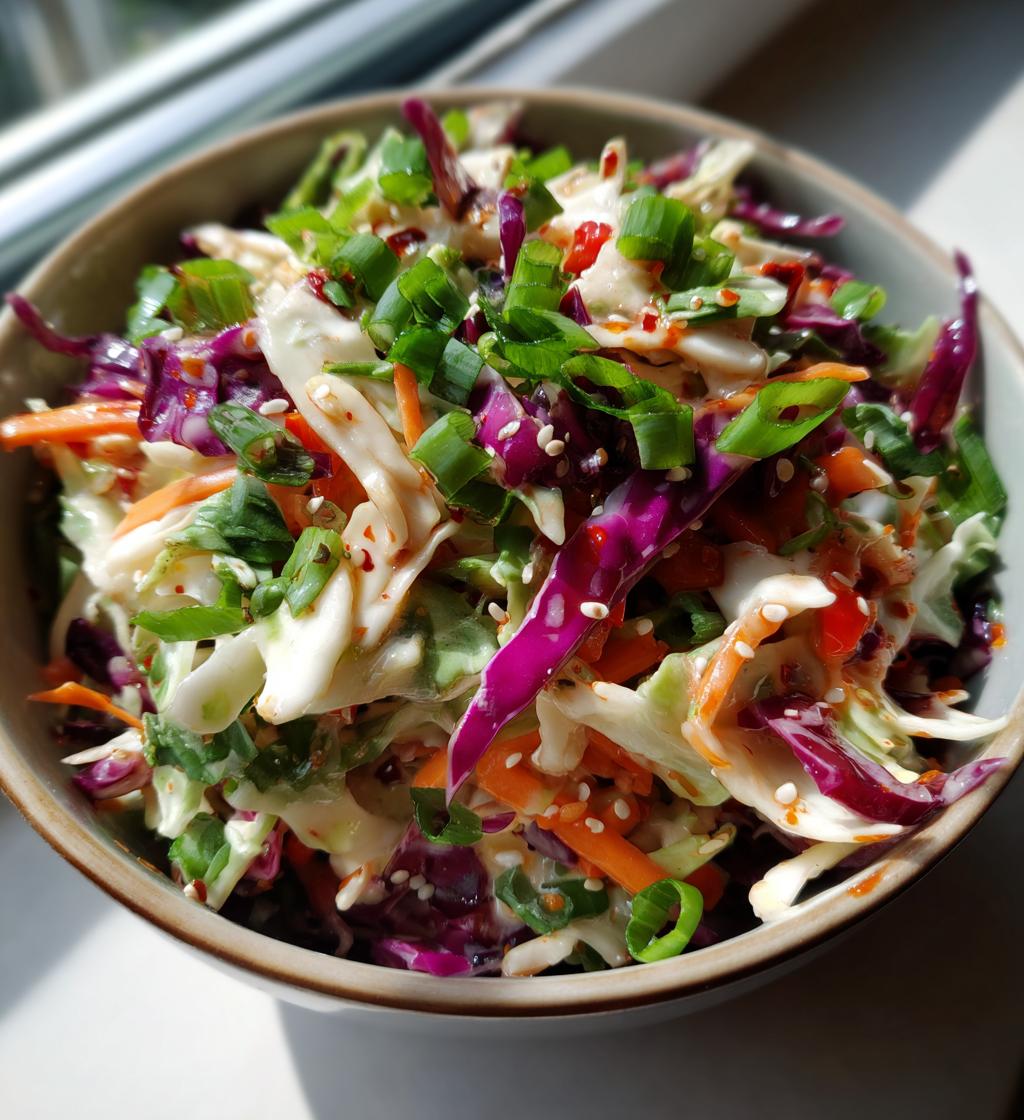 Korean‑Style Coleslaw
