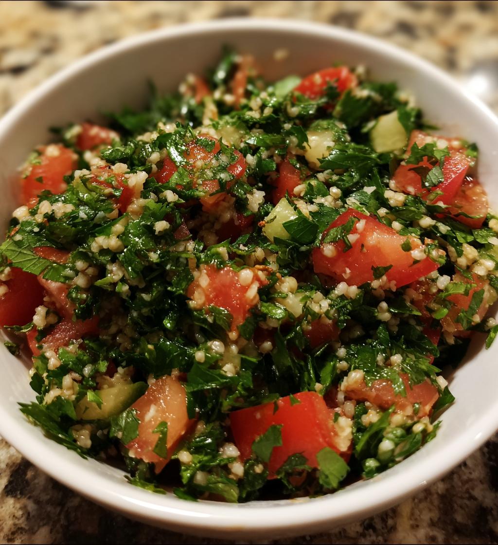 Lebanese Tabbouleh Salad