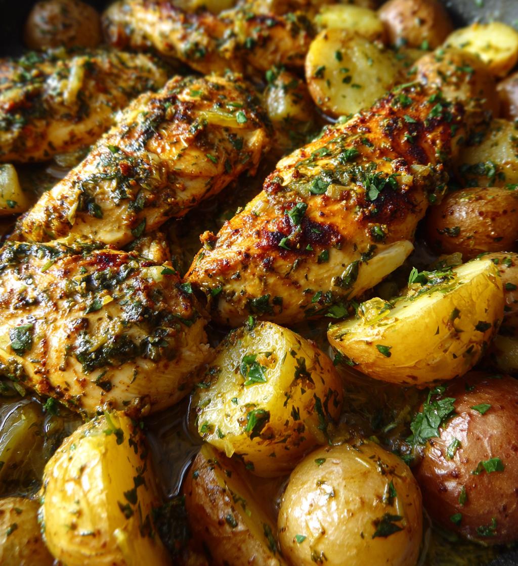 Lemon Herb Chicken and Potatoes