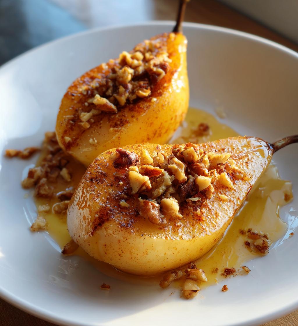 Maple‑Baked Pears - detail 1