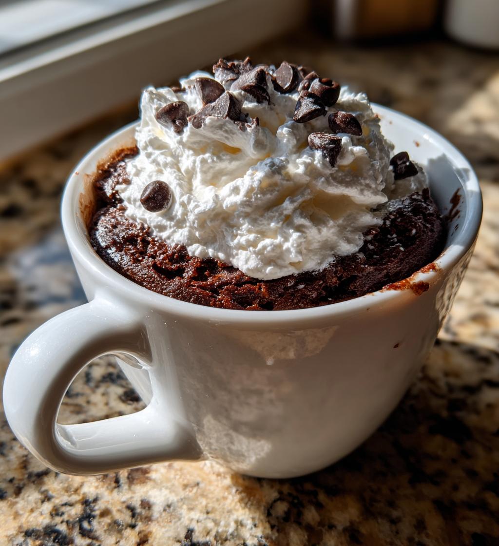 Microwave Mug Cake - detail 1