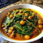 One-Pot Chickpea and Spinach Stew