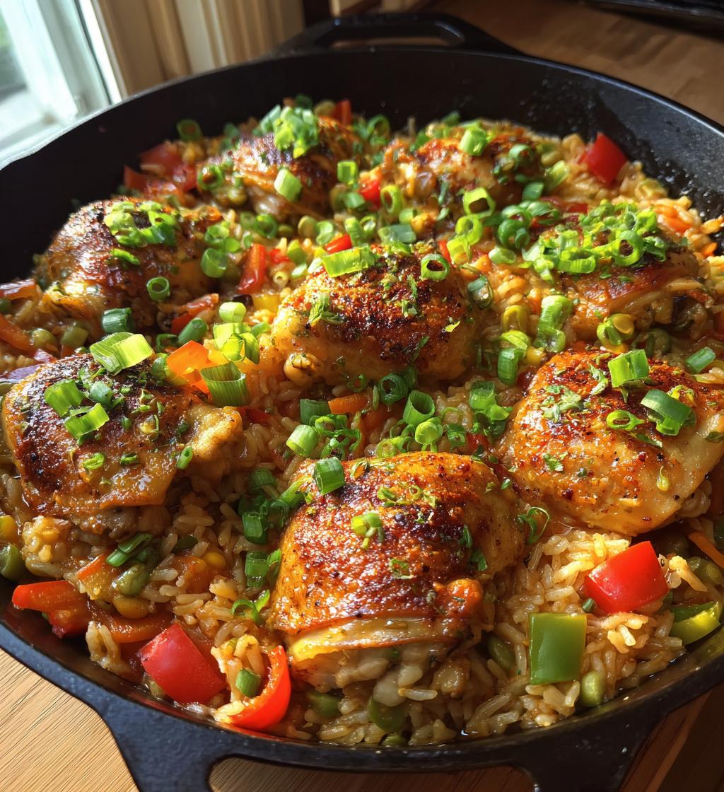 One-Pot Jerk Chicken with Rice & Peas - detail 1