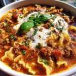 One Pot Lasagna Soup​