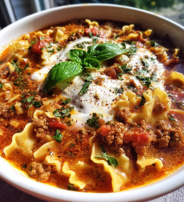 One Pot Lasagna Soup​