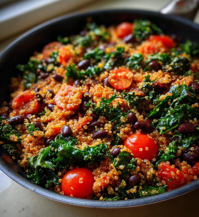 One‑Pot Beans, Greens and Grains (hearty plant‑based skillet)