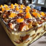 Orange Hot Cross Bun Trifle