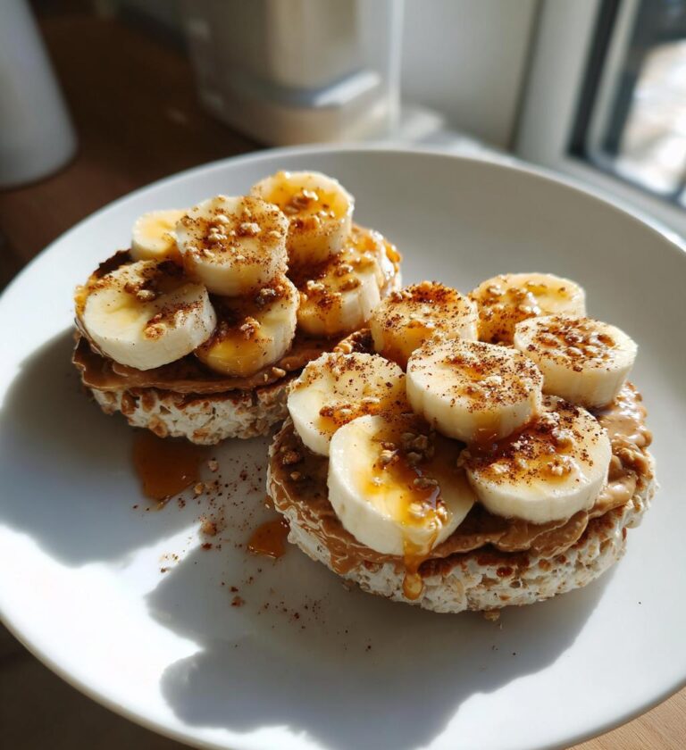 Peanut Butter Rice Cakes​