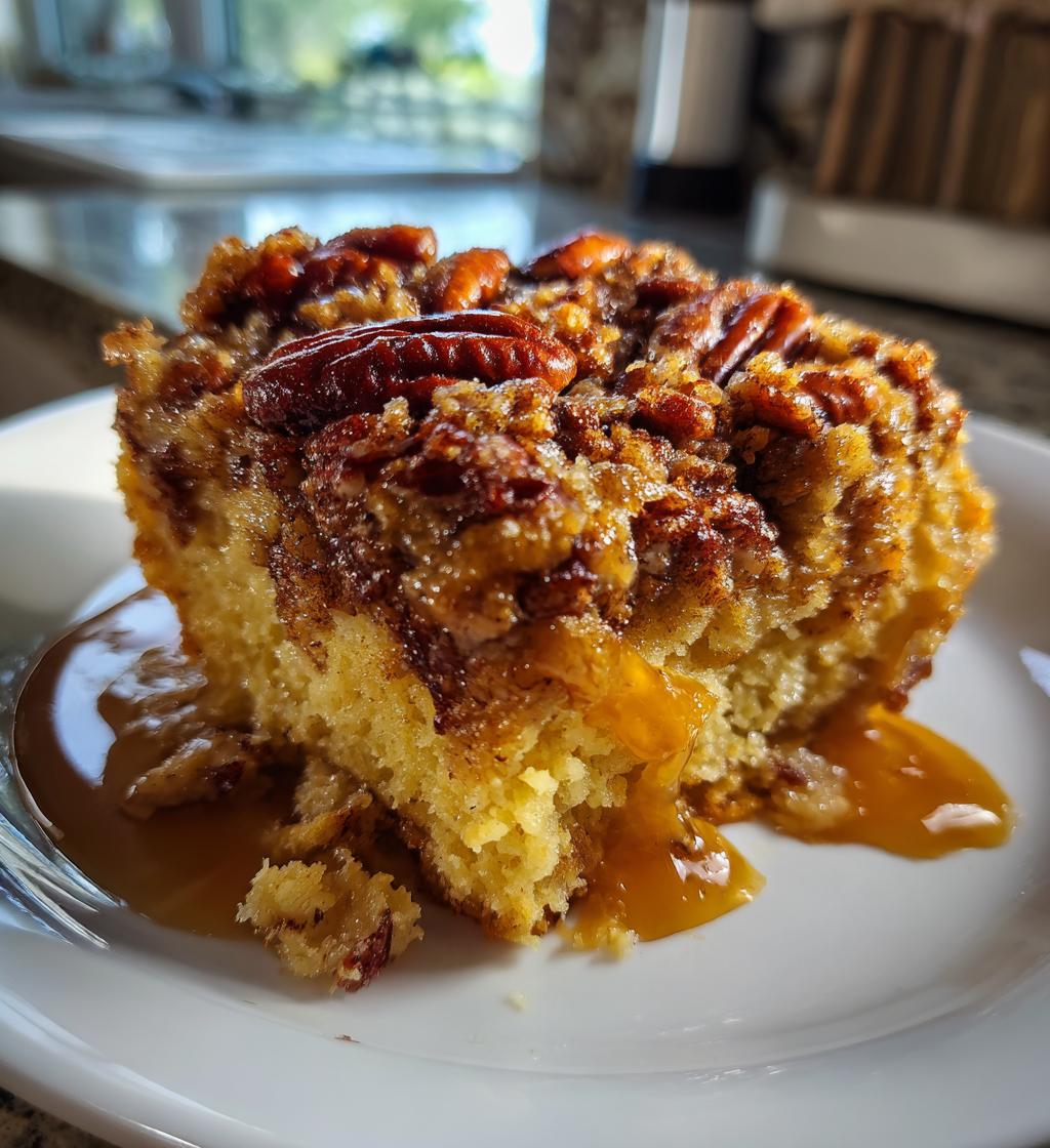 Pecan Pie Dump Cake