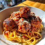Spaghetti with Turkey Meatballs
