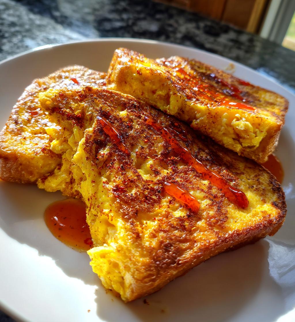 Spicy Egg French Toast - detail 1