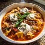 Spicy Lasagna Soup