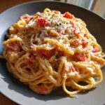 Strawberry Pasta (sweet‑savory strawberry cream pasta)