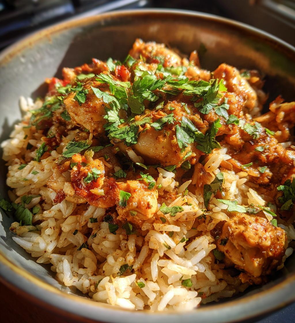Street‑Cart Chicken and Rice - detail 1