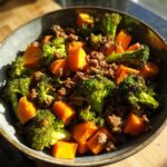 Sweet Potato Beef Bowl