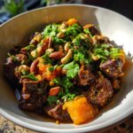 Sweet and Savory Moroccan Beef Tagine