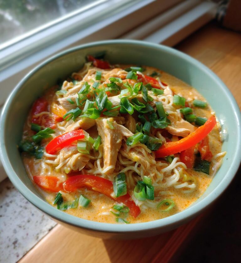 Thai Peanut Chicken Ramen