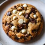 Triple Chocolate Skillet Cookie